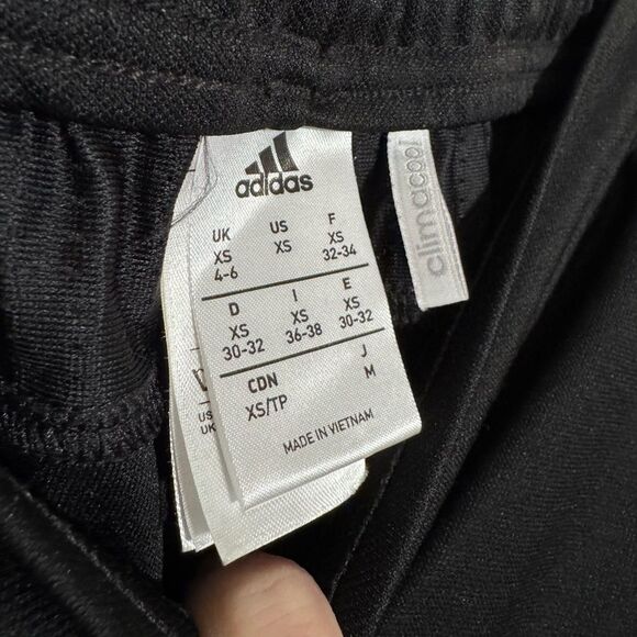 Women’s Black Adidas Track Pants Size XS EUC - Picture 7 of 7